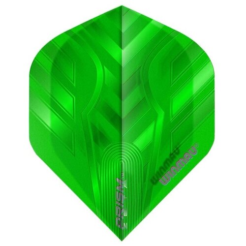 Оперения Winmau Prism Zeta (6915.302) Green оперения 6шт для дартс winmau prism alpha 6915 700 blade 6 carbon оперения для дротиков