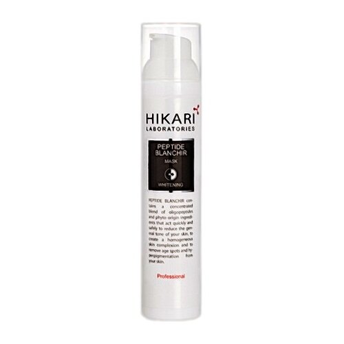 HIKARI Laboratories Пептидная отбеливающая маска, 150 г, 100 мл