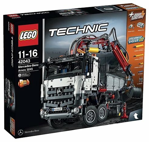 Конструктор LEGO Technic 42043 Мерседес-Бенц Арокс 3245, 2793 дет.