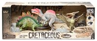 Фигурки PhantomKids Cretaceous Стегозавр, Спинозавр, Птеродактиль FL6023534