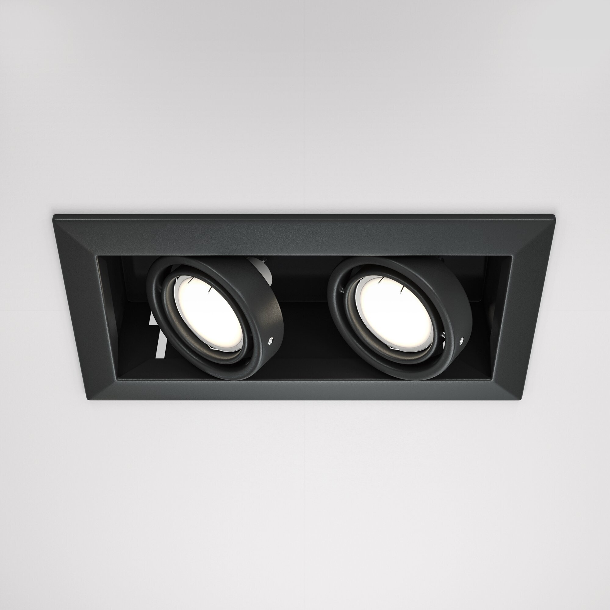 Карданный светильник Maytoni Metal DL008-2-02-B, GU10, кол-во ламп:2шт, Черный