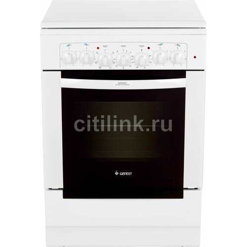 Электрическая плита GEFEST ЭП Н Д 6140-02 эмаль металлическая крышка белый 2465000₽