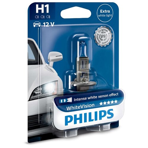 фото Лампа автомобильная галогенная philips