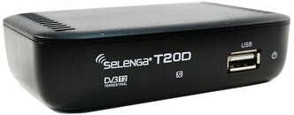 TV-тюнер Selenga T20D черный