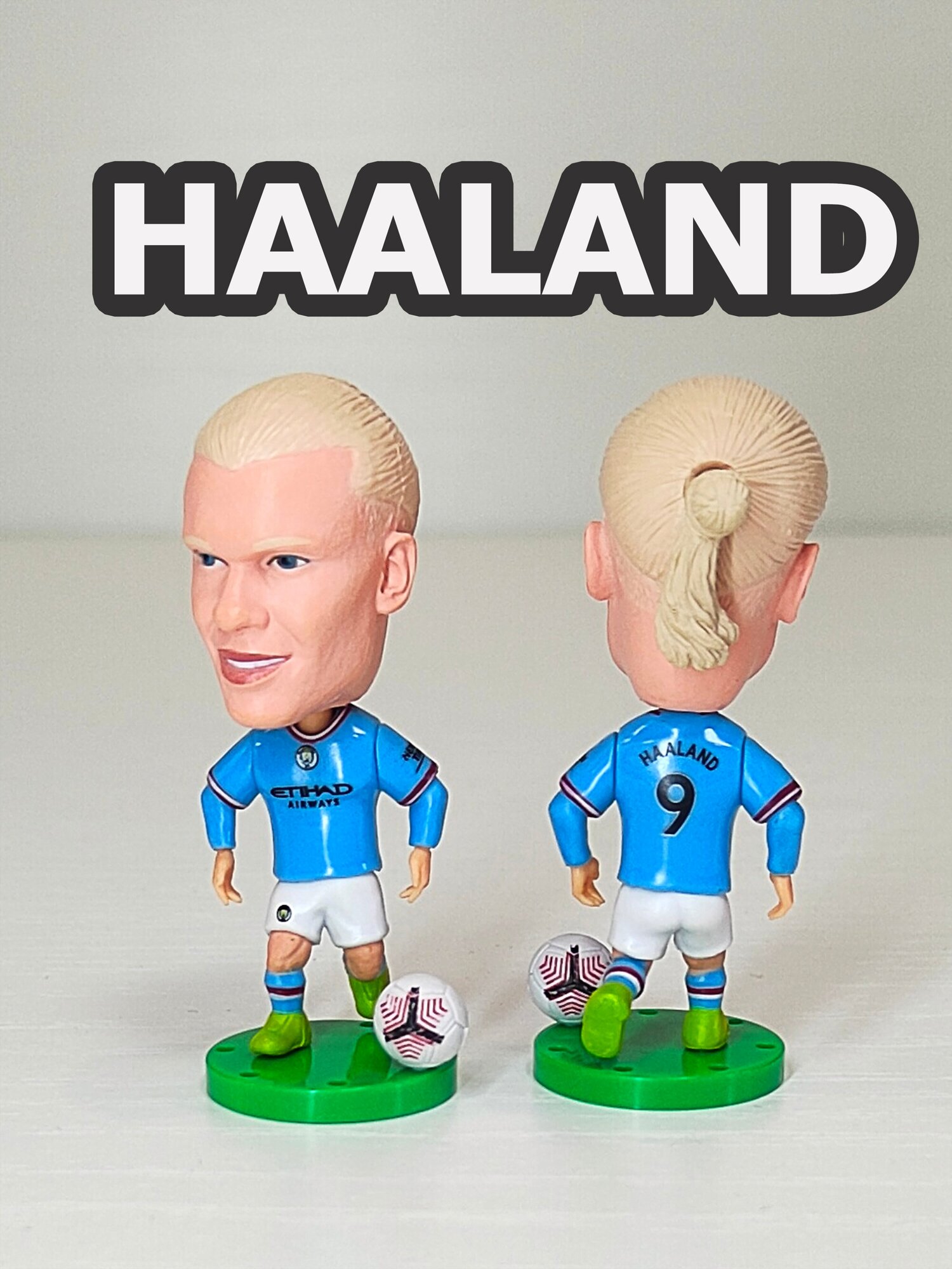 Игрушки фигурки футболиста коллекционные Холанд Холанн МанСити Haaland ManCity