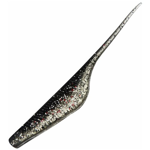 Силиконовая приманка для рыбалки Fox Rage Darter Tail 75мм #Silver Pearl, слаг на щуку, окуня, судака эксцентрики token tk224 mtb shark tail 100 135mm silver