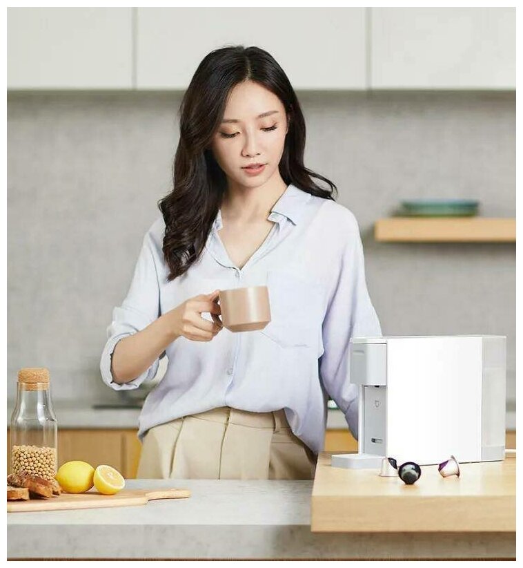 Кофемашина Xiaomi Mijia Capsule Coffee Machine White (S1301) - фотография № 16