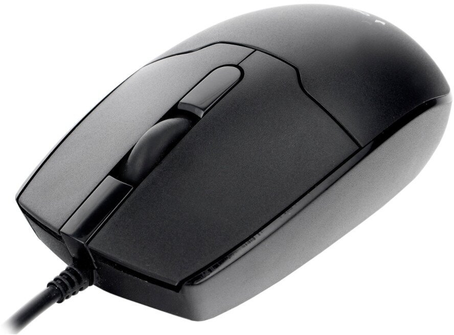 Мышь Gembird MOP-425, чёрный, USB, 1000dpi, 1.8м