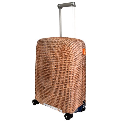 фото Чехол для чемодана routemark "какой-то мешок на чемодане"sp180 s, желтый