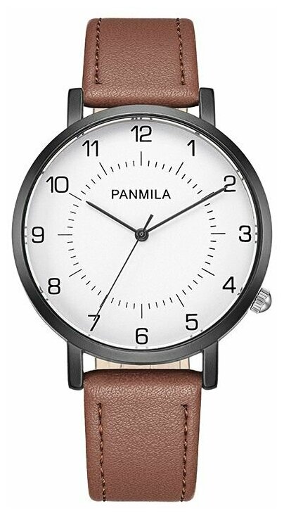 Наручные часы Panmila, коричневый
