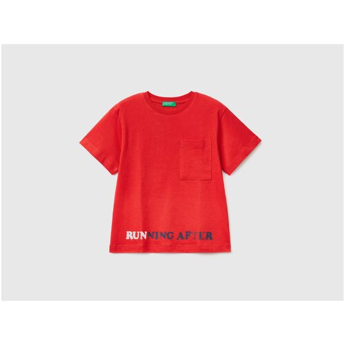 Футболка с принтом United Colors of Benetton для мальчика 23P-3096G108I-1W4-YS