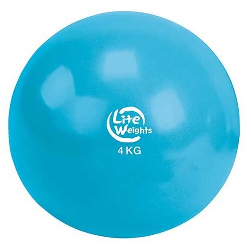 Медбол Lite Weights 1704LW 4кг (голубой)