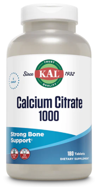 Таблетки KAL Calcium Citrate 1000