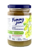 Джем Yummy jam натуральный из крыжовника без сахара, банка 350 г