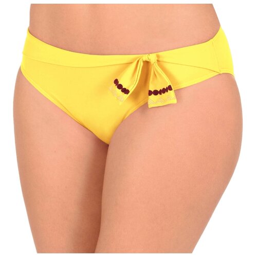 фото Empreinte купальные трусики light с декоративным бантом, желтый, 46