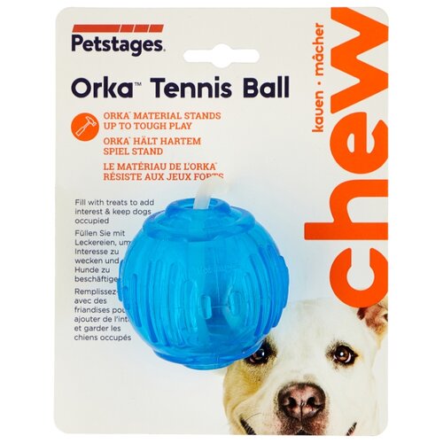 Мячик для собак Petstages Orka (235REX), синий, 1шт.