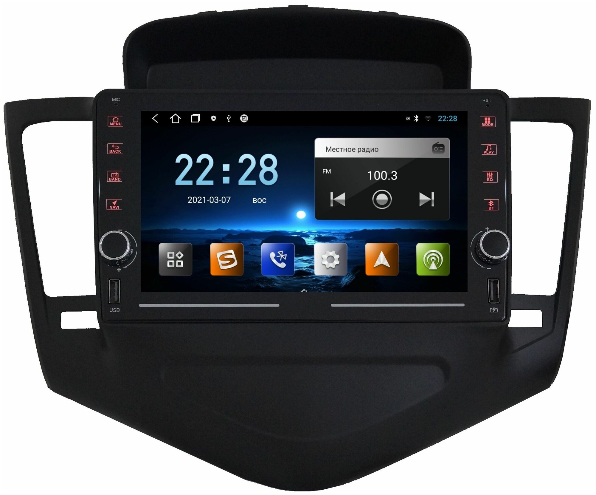 Магнитола R320 Шевроле Круз Chevrolet Cruze 2009-2012 - Android 11 - IPS экран