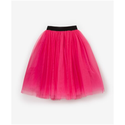 Юбка из сетки розовая Gulliver, для девочек, размер 122, мод 123GPGC6102