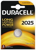 Батарейка Duracell 2025 2 шт блистер