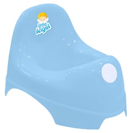 Little Angel Горшок детский голубой LA2700BL
