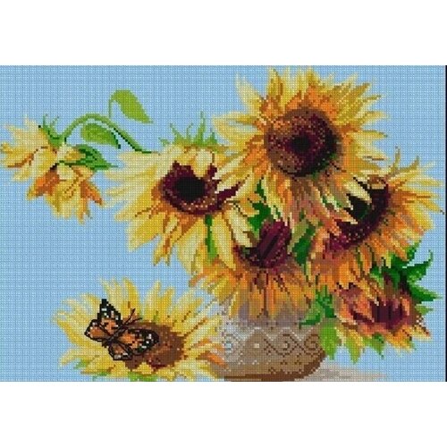 047 Набор для вышивания крестиком ШвейЮгТорг 30х40 (с нанесенным рисунком)