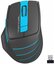 Мышь A4TECH Fstyler FG30S серый/синий оптическая silent беспровод...