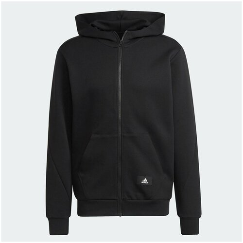 Олимпийка/Adidas/HA1416/M FI DBLKNT FZ/черный/S