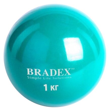 Медбол Bradex SF 0256 ф.:круглый d=11см голубой