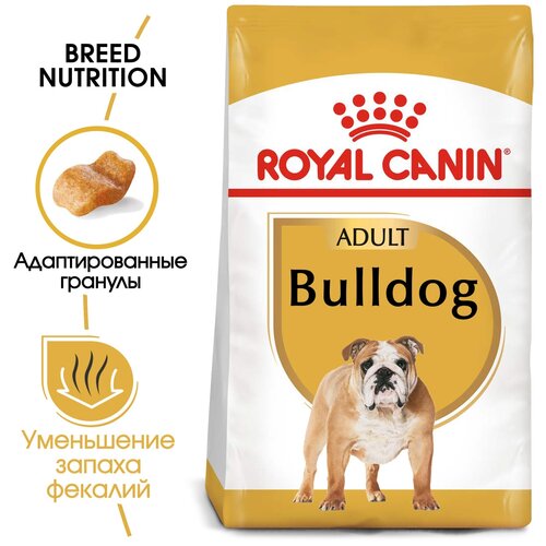 Сухой корм для собак Royal Canin Бульдог 1 уп. х 2 шт. х 12 кг