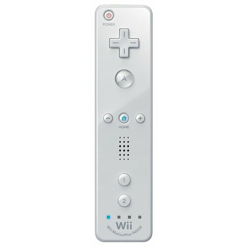комплект геймпадов remote plus nunchuk черного цвета wii wiiu Геймпад Nintendo Wii U Remote Plus, белый