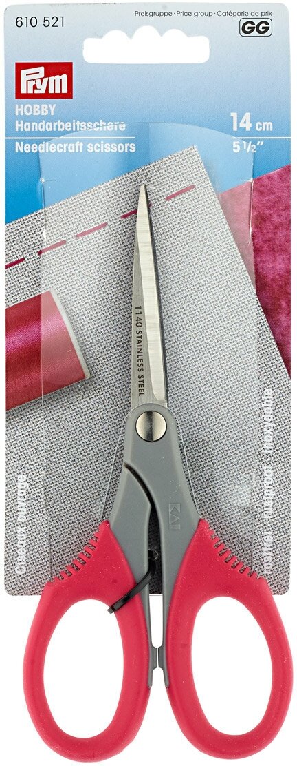Ножницы для рукоделия Hobby, 14 см, Prym, 610521
