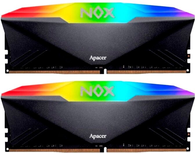 Оперативная память Apacer Nox RGB 16Gb DDR4/3600MHz AH4U16G36C25YNBAA-2