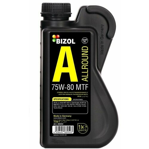 Трансмиссионное масло BIZOL Allround Gear Oil MTF 75W-80