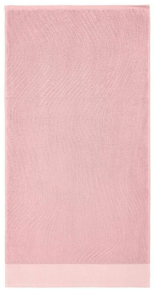 Полотенце махровое банное New Wave, среднее, розовое 50х100 см - фотография № 2