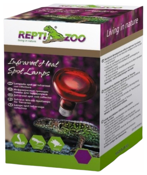 Лампа инфракрасная для террариума Repti-Zoo ReptiInfrared, размер 6.3см.