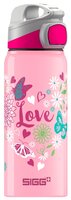 Бутылка SIGG Miracle Alu Love 0.6 л розовый