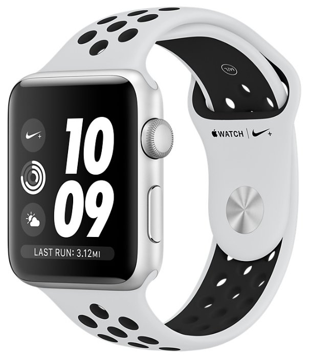 Умные часы Apple Watch Series 3 38мм Aluminum Case with Nike Sport Band