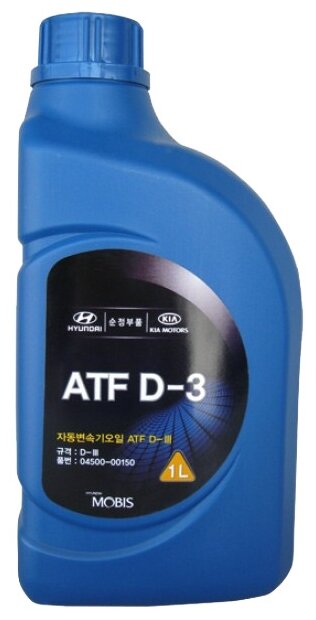 Спецжидкость Hyundai Mobis Atf D-3 1l (Корея) Hyundai-KIA арт. 04500-00150