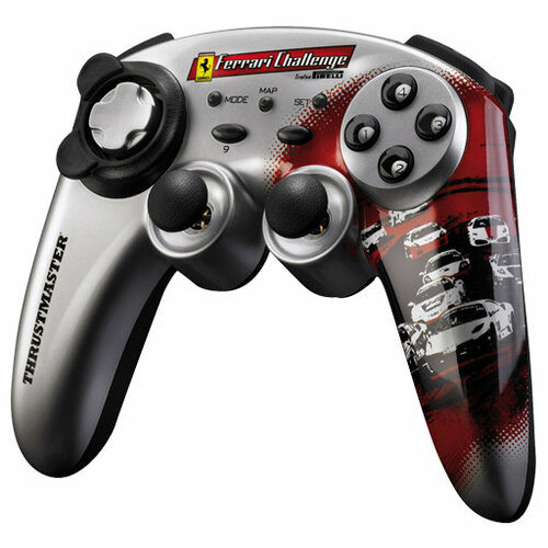 Геймпад Thrustmaster Ferrari Motors Gamepad F430 Challenge Limited Edition, красный/серебристый