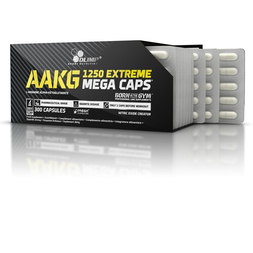 Olimp Sport Nutrition AAKG 1250 Extreme Mega Caps 300 капс. olimp жиросжигатель l carnitine 1500 extreme mega caps 120 капсул