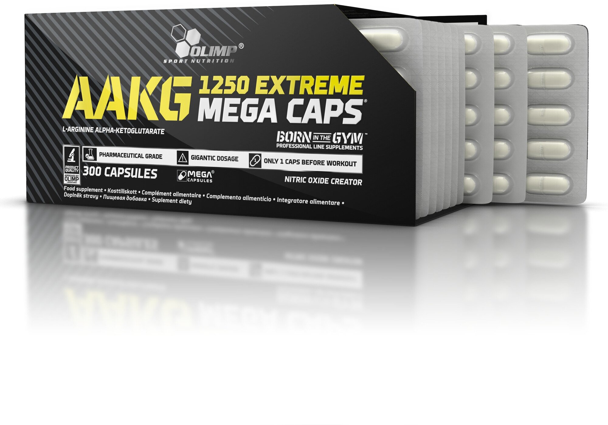 Olimp Sport Nutrition AAKG 1250 Extreme Mega Caps 300 капс.