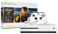 Игровая приставка Microsoft Xbox One S 1 ТБ белый + PlayerUnknown’s Battlegrounds + XboxLiveGold 1ме