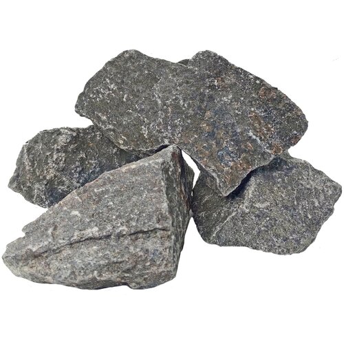 Камень для бани Габбро-диабаз АКД, 10 кг крошка габбро диабаз акд 10 20 мм 10 кг