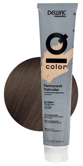 Dewal Cosmetics Краситель перманентный IQ COLOR, 6.00 Intense dark blonde, 90 мл