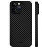 Ультратонкий карбоновый чехол Air Carbon для iPhone 14 Pro (на айфон 14 про), черный - изображение