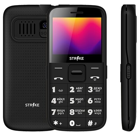 Strike Мобильный телефон Strike S20 Black