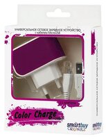 Сетевая зарядка SmartBuy Color Charge Combo оранжевый