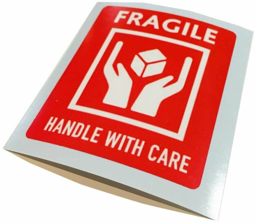 Виниловая наклейка "Fragile 1"