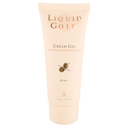 Anna Lotan Liquid Gold Emulsifier Free Cream Gel Крем-гель для всех типов кожи лица Жидкое золото, 60 мл