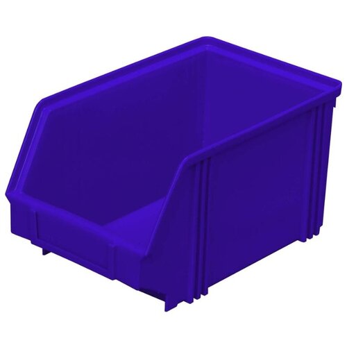Ящик (лоток) универсальный, полипропилен, 250x148x130мм, синий